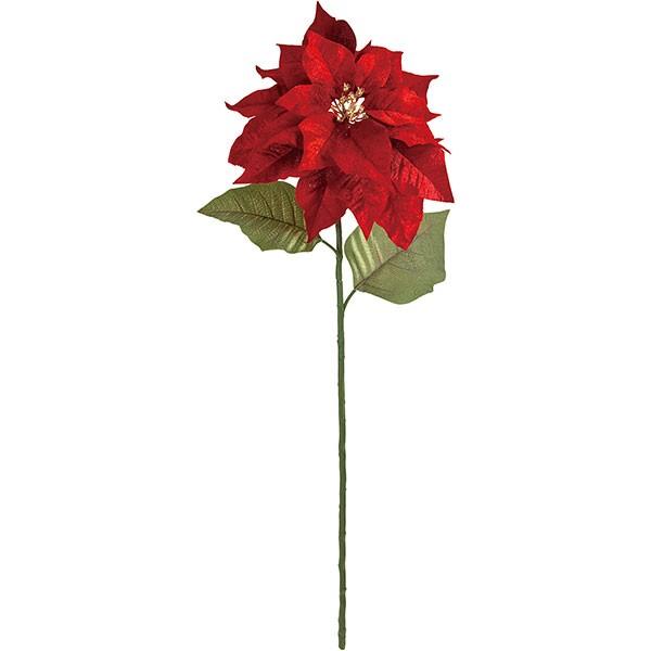 ポインセチア 赤 造花 全長72cm 3本セット 人工観葉植物 アーティフィシャルフラワー Kd Fx1730 人工観葉植物と造花の通販ケイシン 通販 Yahoo ショッピング