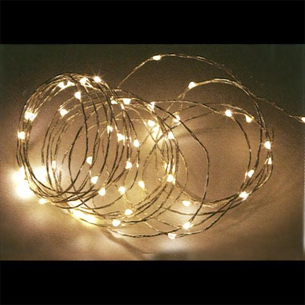 室内用 Led 50球ジュエリーライト 全長9m 電球色 アレンジ 会場装花 空間演出 Kd X19q953 18 人工観葉植物と造花の通販ケイシン 通販 Yahoo ショッピング