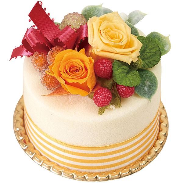 プリザーブドフラワー オレンジサングリアケーキ 2個セット 全高8cm 直径9 3cm バラ 薔薇 天然素材 クリアケース入り ギフト アレンジ Kd Z19y601 人工観葉植物と造花の通販ケイシン 通販 Yahoo ショッピング