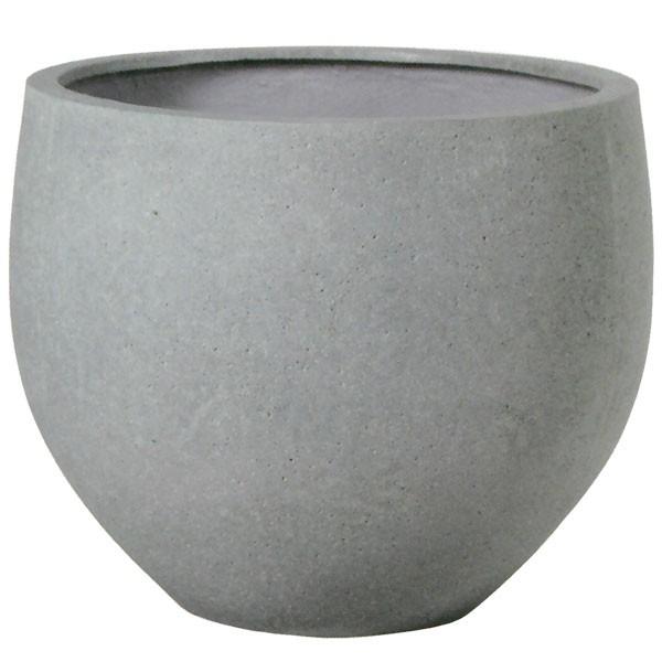 植木鉢 Neder ネーデル オーブ M69 全高57cm 直径69cm ファイバーグラス繊維 セメント 底穴あり プランター ポット Kol N2c069 人工観葉植物と造花の通販ケイシン 通販 Yahoo ショッピング