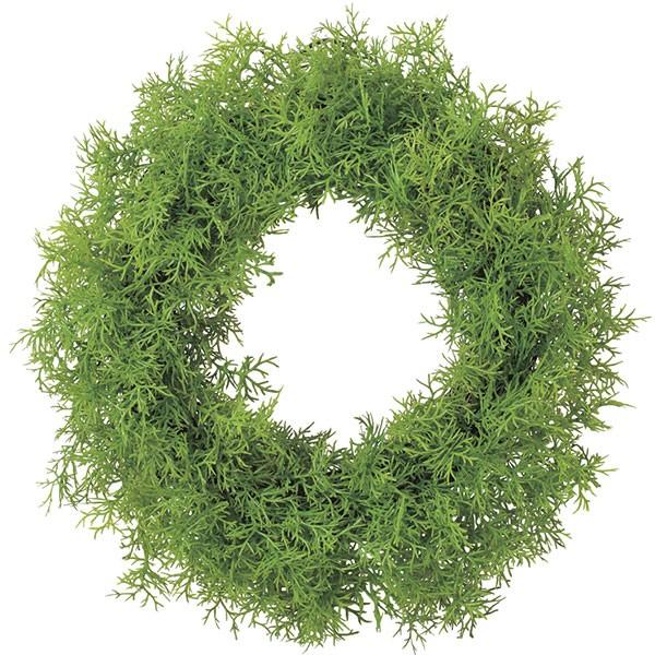 人工観葉植物 ファーングラス リース 直径30cm 造花 リーフ 花材 壁面 フラワーアレンジメント Sa 3154 人工観葉植物と造花の通販ケイシン 通販 Yahoo ショッピング