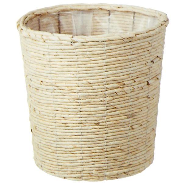 鉢カバー バスケット 8号用 全高32cm 直径32cm トウモロコシの皮 藁 ワラ 底穴なし 籠 カゴ 植木鉢 プランター ポット 花器 観葉植物用 Te29 558 人工観葉植物と造花の通販ケイシン 通販 Yahoo ショッピング