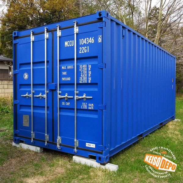 在庫有】現物確認 20ft 海上コンテナ 新品 ワンウェイ ガレージ 在庫有】現物確認 20ft 海上コンテナ 新品 ワンウェイ ガレージ