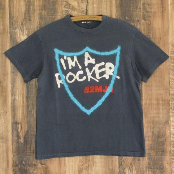 HTC レディース ROCK VINTAGE Tシャツ ロックデザイン コットン100％