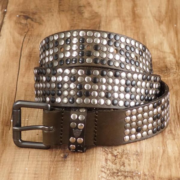 HTC エイチティーシー 5000 STUDS BELT メンズ スタッズベルト ハリウッドトレーディングカンパニー イタリア製 ミリタリー