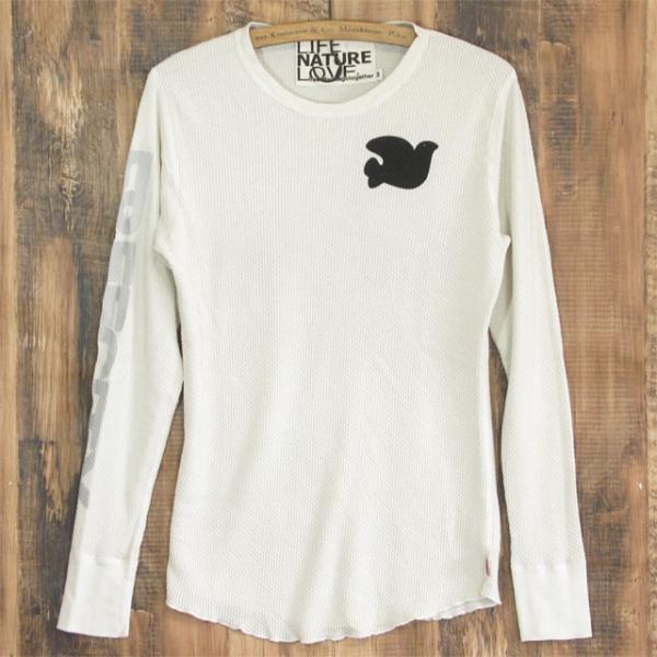 新品】FREE CITY フリーシティ サーマル ロングTシャツ メンズ log