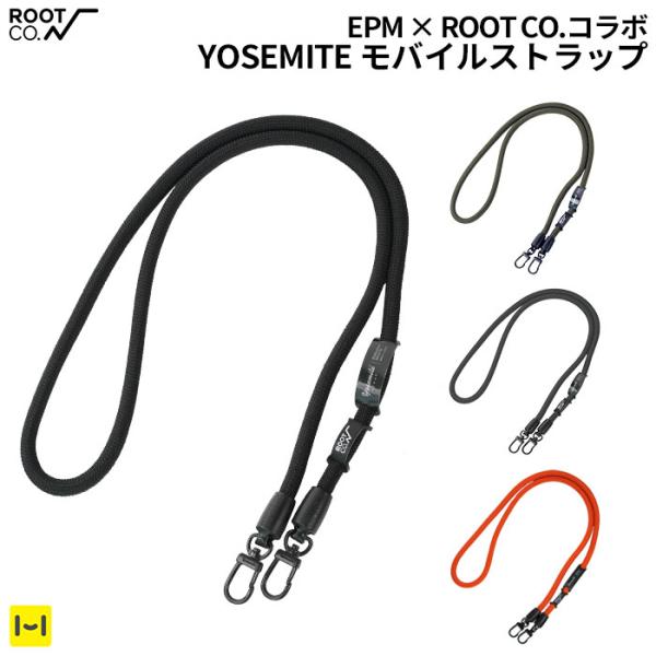EPM × ROOT CO.のナスカン仕様コラボストラップクライミングロープを使用したカメラストラップとして考案された「ヨセミテストラップ」を販売する会社のEMPとROOT CO.がコラボ。 日本製ナイロンを使用したクライミングロープで、肩...