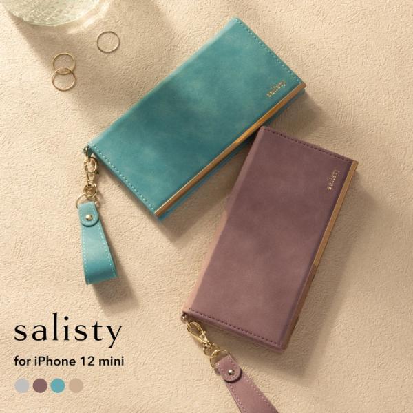 salisty(サリスティ)スエードスタイル ダイアリーケース【iPhone 15/15 Pro/14/14 Pro/14 Plus/13/13 mini/13 Pro/12/12 Pro/11 Pro/11/XS/X専用】の商品画像