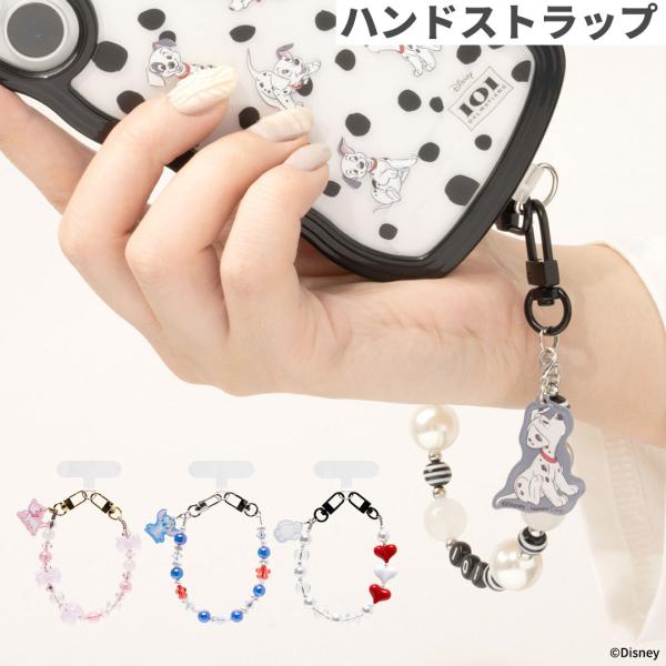 大人可愛い！ビーズが華やかに手元を彩る「ディズニーキャラクター」のハンドストラップが登場キャラクターの象徴的なカラーをベースに、リボンやお花、パール調のパーツをミックス。小ぶりな透明感のあるアクリルチャームが、さりげなくキャラクターの存在感...