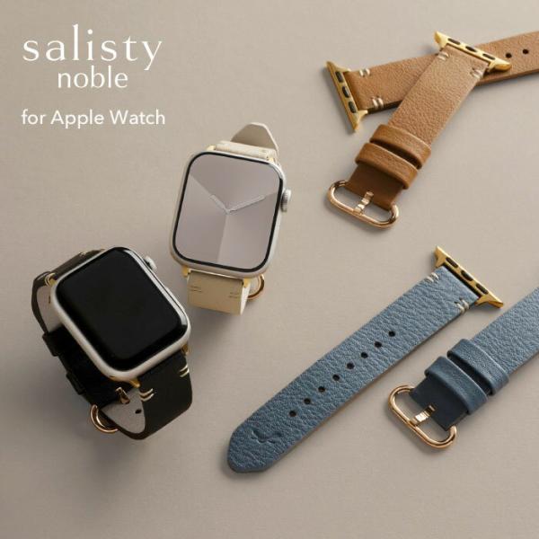 商品Apple Watch salisty noble レザーバンド 機種Apple Watch Series11Apple Watch Series10Apple Watch Series9Apple Watch SeriesSE第3世代...