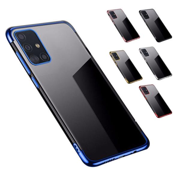 ギャラクシーA51 5G クリアケース/カバー シンプル 耐衝撃 TPU ソフト ...