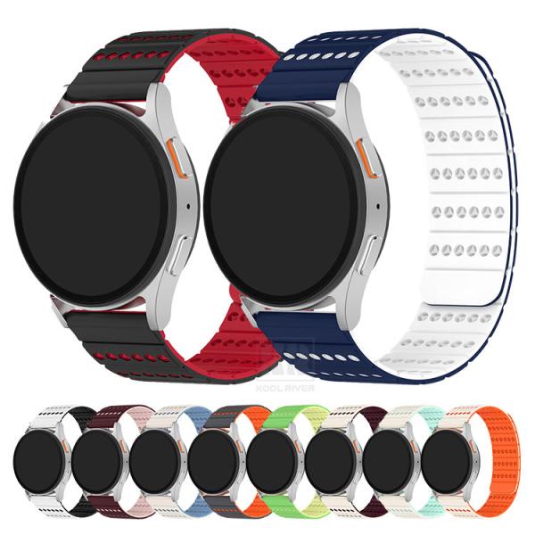 Haylou IRON N1 バンド ベルト マグネット付き 磁気付き 通気 シリコン Watch 2 Solar Pro バンド幅 22mm 交換リストバンド/交換バンド/交換ベルト