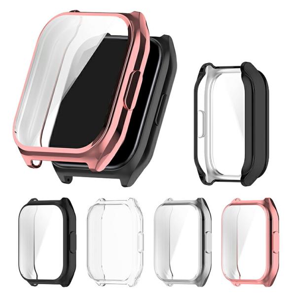 HAYLOU Watch 2 Pro ケース カバー メッキ / クリア 液晶保護 フィルム一体 保護ケース/カバー アクティブ TPU 耐衝撃ケース/カバー ソフトケース