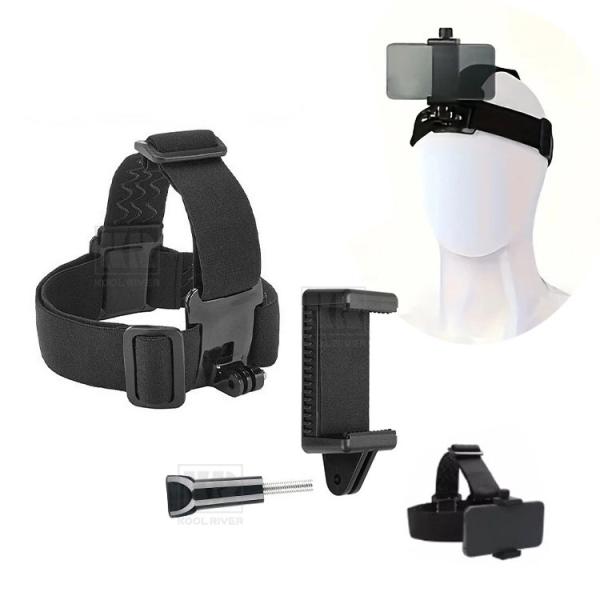 両手解放 ヘッドマウント ヘッドホルダー スマホ スマホブラケット 多角度調整 360度回転 おすすめ