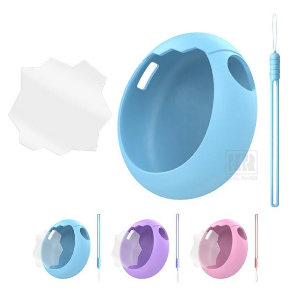 シリコンケース+ 液晶保護フィルム+ ストラップ バンダイ たまごっちパラダイス 外出時の持ち運びに最適な保護ケース 衝撃吸収 バッグ型保護ケース おすすめ