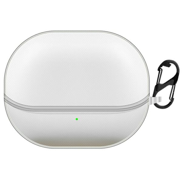 SoundPEATS UU クリアケース 透明 TPU シンプル カラビナ付き 保護カバー おすすめ おしゃれ カバー 傷防止 ケース ワイヤレスイヤホン 保護ケース カバー
