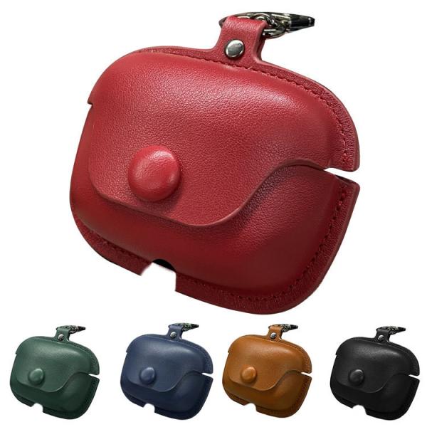 SOUNDPEATS Air5 Proケース PUレザー カバー ビンテージ風 シンプル  充電穴付き シンプル おしゃれ 傷防止 かわいい 保護カバー 保護ケース