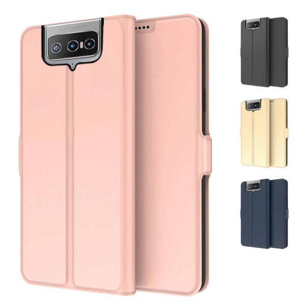 ASUS Zenfone8 Flip ケース/カバー 手帳型 かわいい レザー カード収納 スリム ...