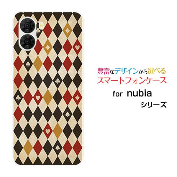 ZTE nubia S2 A504ZT ヌビア エスツー スマホ ケース/カバー トランプ