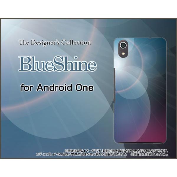 Android One S4 AhCh  GXtH[ Y!mobile X}z P[X/Jo[ tیtBt BlueShine lCr[ u[   
