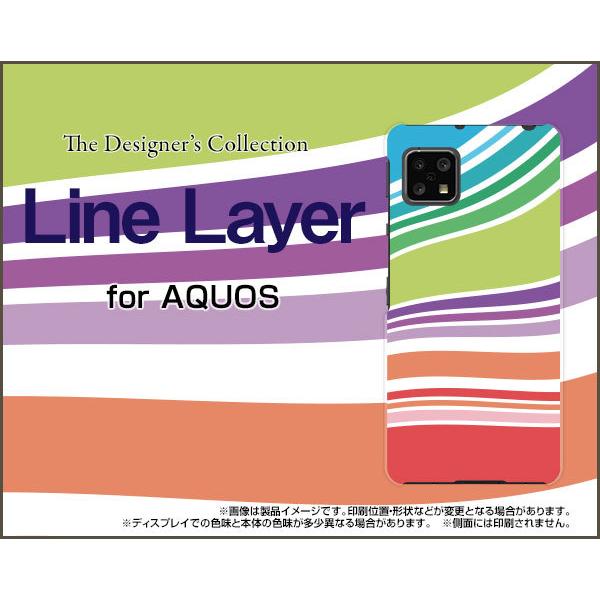 AQUOS sense4 basic ANIX TPU \tgP[X/\tgJo[ KXtBt Line Layer type002 Jt {[_[ C[ zCgXgCv