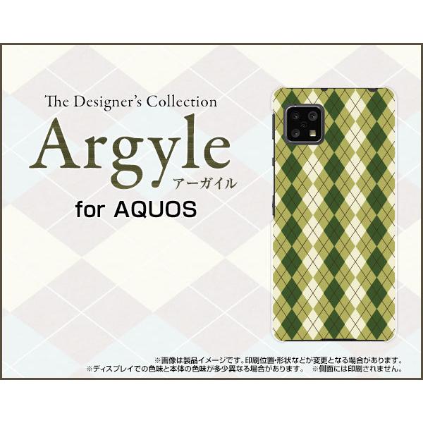 AQUOS sense4 lite  ANIX TPU \tgP[X/\tgJo[ tیtBt Argyle(A[KC) type005 [ iq H` `FbN