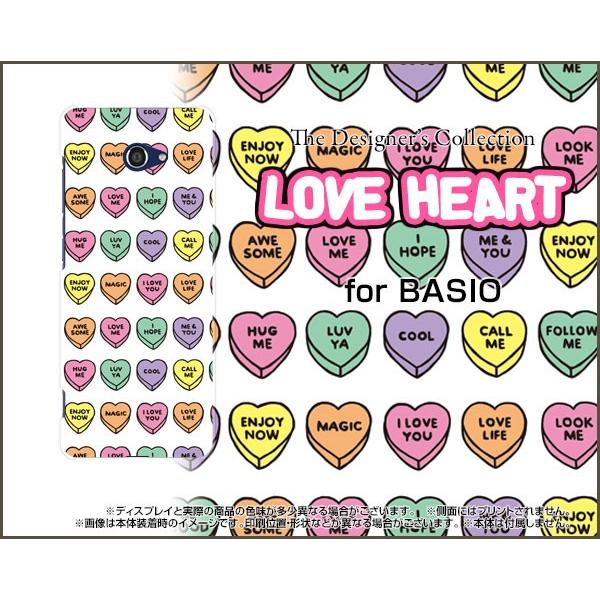 BASIO4 KYV47 xCVItH[ X}z P[X/Jo[ tیtBt LOVE HEART(hbg) ́[ u C G[V
