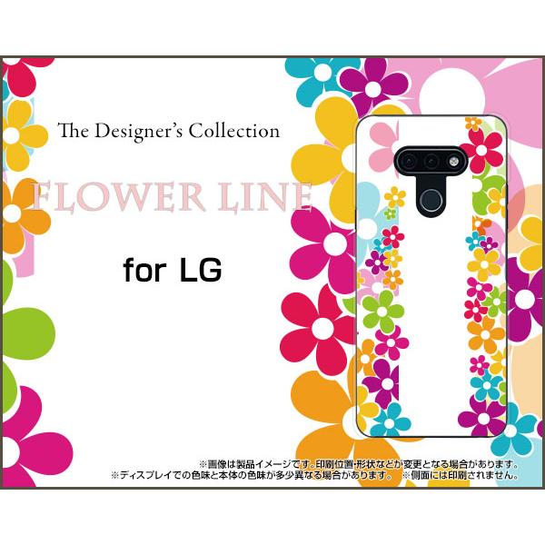 LG style3 L-41A GW[ X^C X[ TPU \tgP[X/\tgJo[ tیtBt FLOWER LINE  킢 |bv  t[