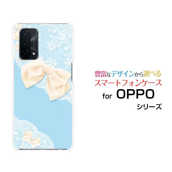 OPPO A A54 5G OPG02 スマホ ケース/カバー ガラスフィルム付 レース