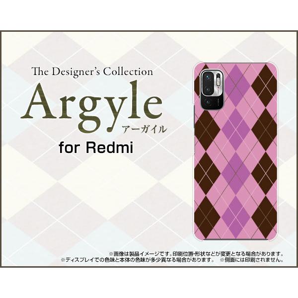 Redmi Note 10 JE XIG02 bh~[m[ge WF[C[ X}z P[X/Jo[ Argyle(A[KC) type006 [ iq H` `FbN