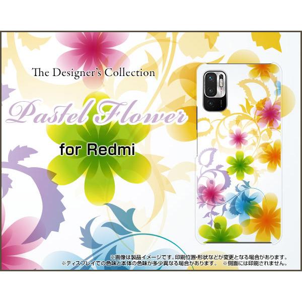 Redmi Note 10 JE XIG02 TPU �\�t�g�P�[�X/�\�t�g�J�o�[ �t���ی�t�B�����t Pastel Flower type003 �p�X�e�� �� �t�����[ �� ���C���{�[