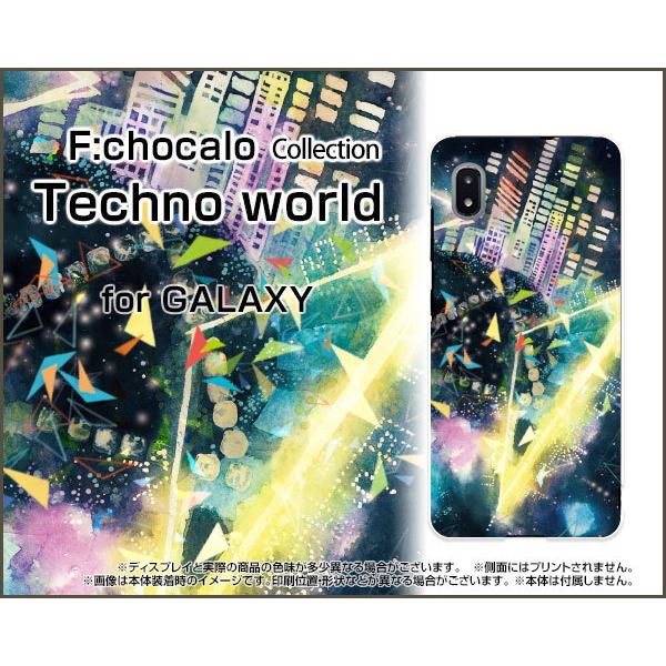 GALAXY A21 Vv SCV49 X}z P[X/Jo[ tیtBt Techno world F:chocalo fUC y  CXg |bv 