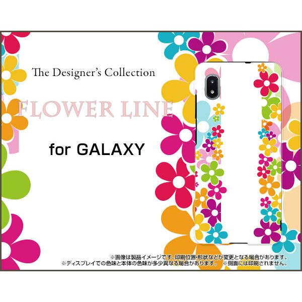 GALAXY A21 Vv SCV49 TPU \tgP[X/\tgJo[ tیtBt FLOWER LINE  킢 |bv  t[