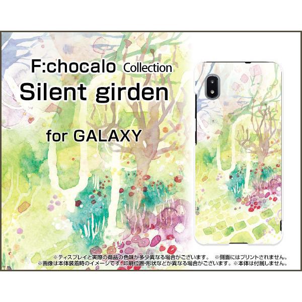 GALAXY A21 �V���v�� SCV49 TPU �\�t�g �P�[�X/�J�o�[ �t���ی�t�B�����t Silent girden F:chocalo �f�U�C�� �� �V���v�� �C���X�g �͗l �X