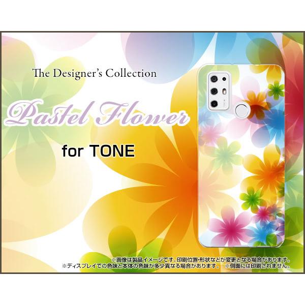 TONE e21 �g�[�� e21 TPU �\�t�g�P�[�X/�\�t�g�J�o�[ Pastel Flower type002 �p�X�e�� �� �t�����[ �� ���C���{�[