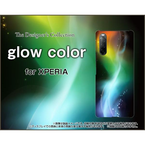 XPERIA 10 II SO-41A SOV43 GNXyA e }[Nc[ X}z P[X/Jo[ tیtBt glow color  C{[ O[ TCo[ Jt