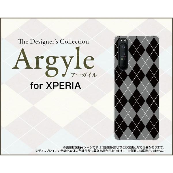 XPERIA 1 II SO-51A SOG01 GNXyA X}z P[X/Jo[ tیtBt Argyle(A[KC) type002 [ iq H` `FbN