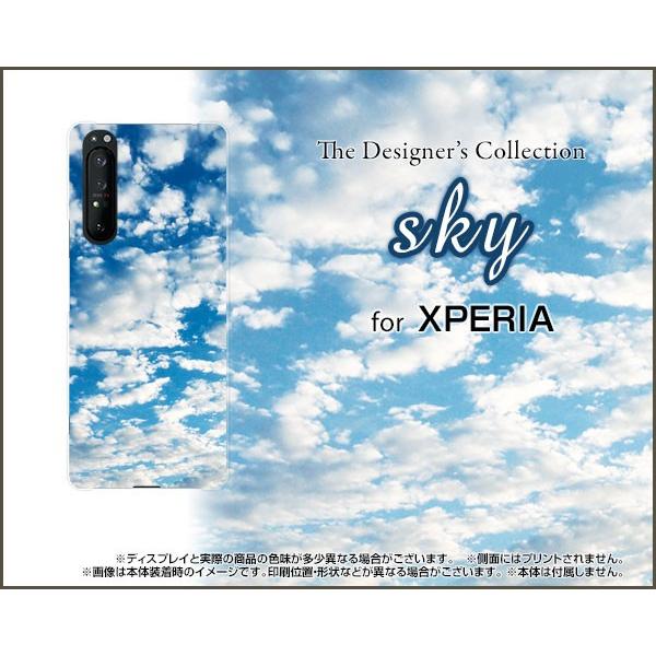 XPERIA 1 II SO-51A SOG01 GNXyA  }[Nc[ TPU \tgP[X/\tgJo[ tیtBt sky type1