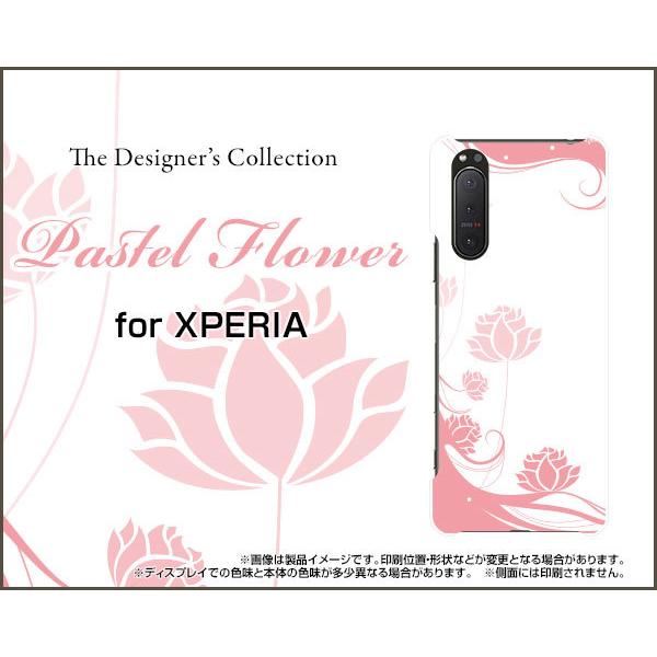 XPERIA 5 II SO-52A SOG02 GNXyA t@Cu }[Nc[ X}z P[X/Jo[ tیtBt Pastel Flower type006 pXe sN  t[
