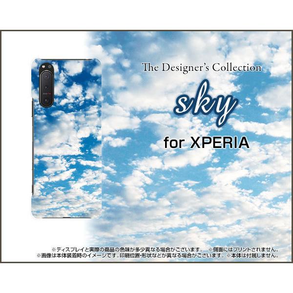 XPERIA 5 II SO-52A SOG02 GNXyA t@Cu }[Nc[ TPU \tgP[X/\tgJo[ KXtBt sky type1