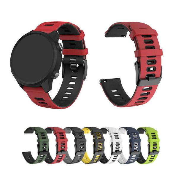 Garmin Forerunner 265/265S ベルト バンド シリコン 22mm/18mm 交換リストバンド/交換バンド/交換ベルト おすすめ ソフトバンド ガーミン フォアランナー