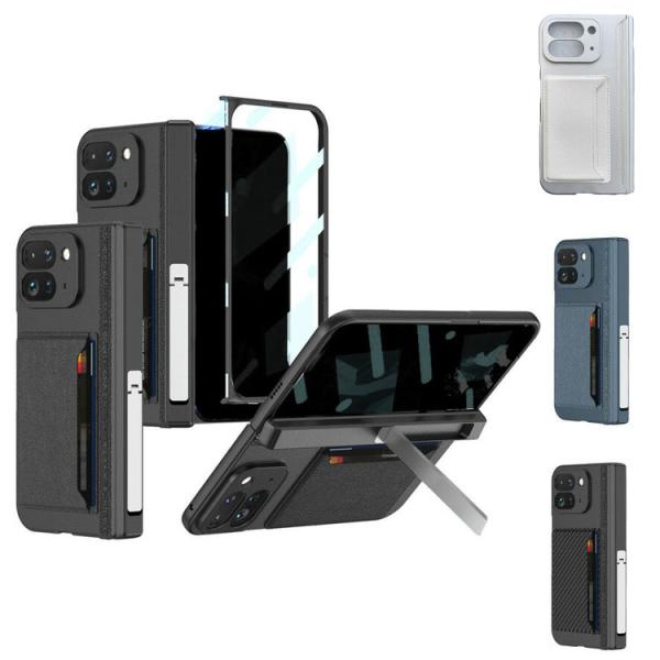 Pixel 10 Pro Fold ケース 耐衝撃 カバー カード収納 スタンド機能 強化ガラス+PUレザー+プラスチック 前面強化ガラス シンプル グーグル ピクセル10 プロ