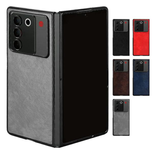 nubia Fold ケース 耐衝撃 カバー PUレザー 背面ケース ZTE ヌビア フォールド アンドロイド おすすめ おしゃれ