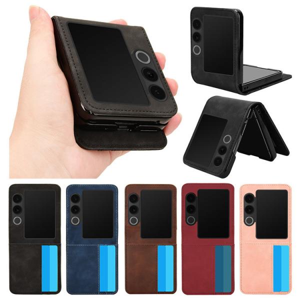 Nubia Flip 2 ケース Nubia Flip2 A404ZT カバー PUレザー カード収納 折りたたみ型 かわいい レディース シンプル ZTE ヌビア フリップ2 保護ケース