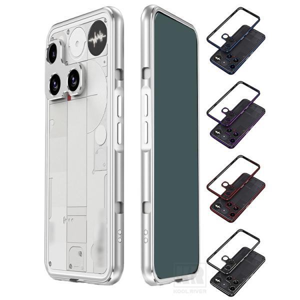 Nothing Phone 3 ケース アルミ バンパー カメラレンズカバー付き かっこいい メタルケース サイドバンパー ナッシング フォン3 おしゃれ スマフォ スマホ