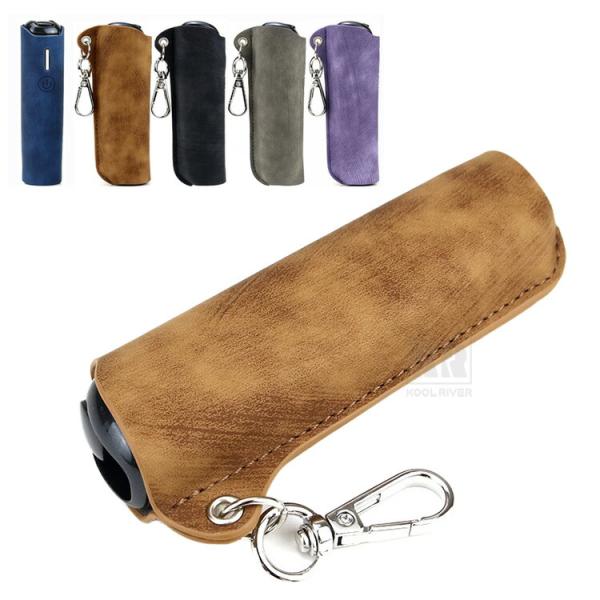 PUレザー 充電対応 持ち運び便利 簡単取り出しケース プルーム オーラ 収納 衝撃吸収 保護ケースおすすめ