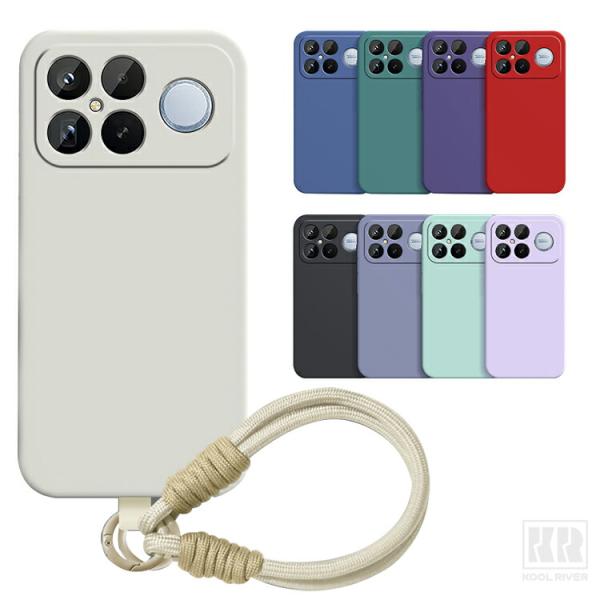 POCO F8 Pro ケース F8 Ultra 耐衝撃 ストラップ付き TPU ソフトケース ストラップ穴 シンプル ストラップホール付き お洒落 小米 シャオミ POCO F8 プロ /