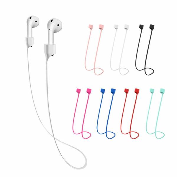 AirPods Pro シリコンケース ホワイト 薄型 カラビナ ワイヤレス充電