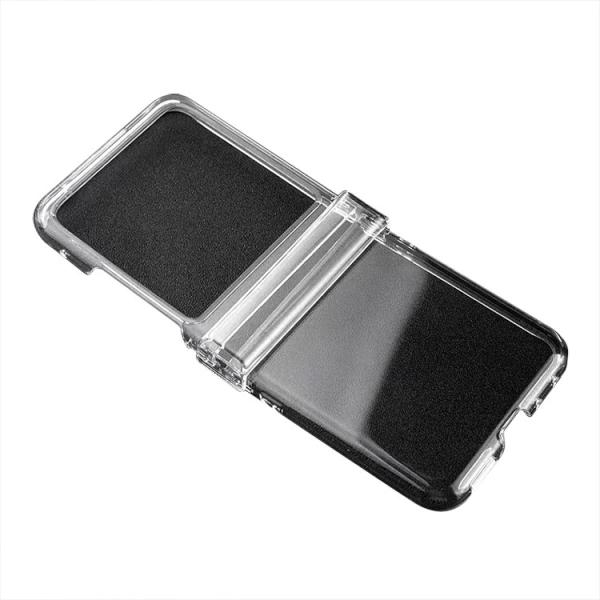 Moto Razr 50/50s/50d ケース カバー 耐衝撃 カバー PC 透明 ストラップホール付き 角保護 コーナーバンパー ハードケース Motorola モトローラ レーザー50