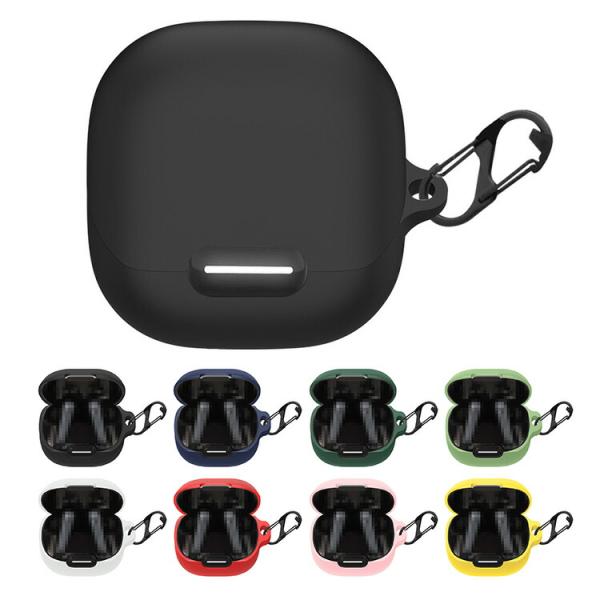 Anker Soundcore Liberty 4 NC ケース シリコン シンプル カラビナ付き 保護カバー サウンドコア リバティー4 NC おすすめ おしゃれ カバー 傷防止 ケース